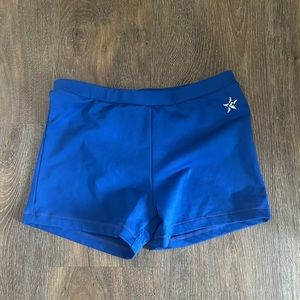 rebel athletic blue spandex